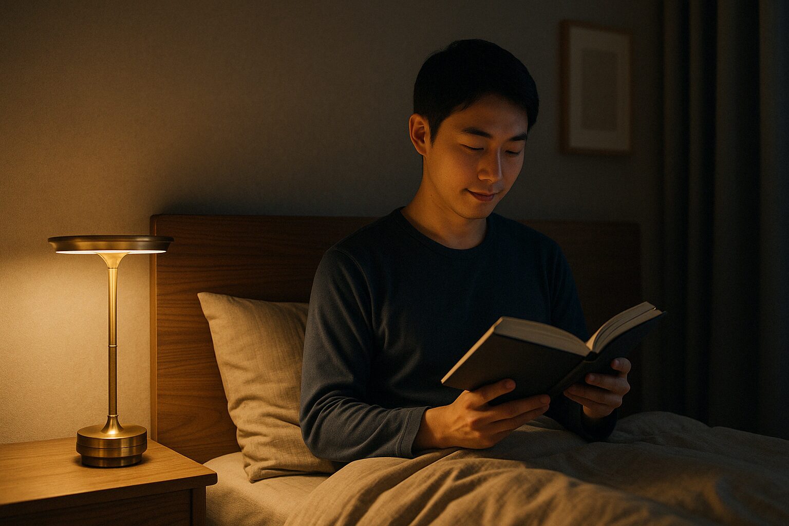 読書灯としてのテーブルライト活用法|目に優しい光の設定