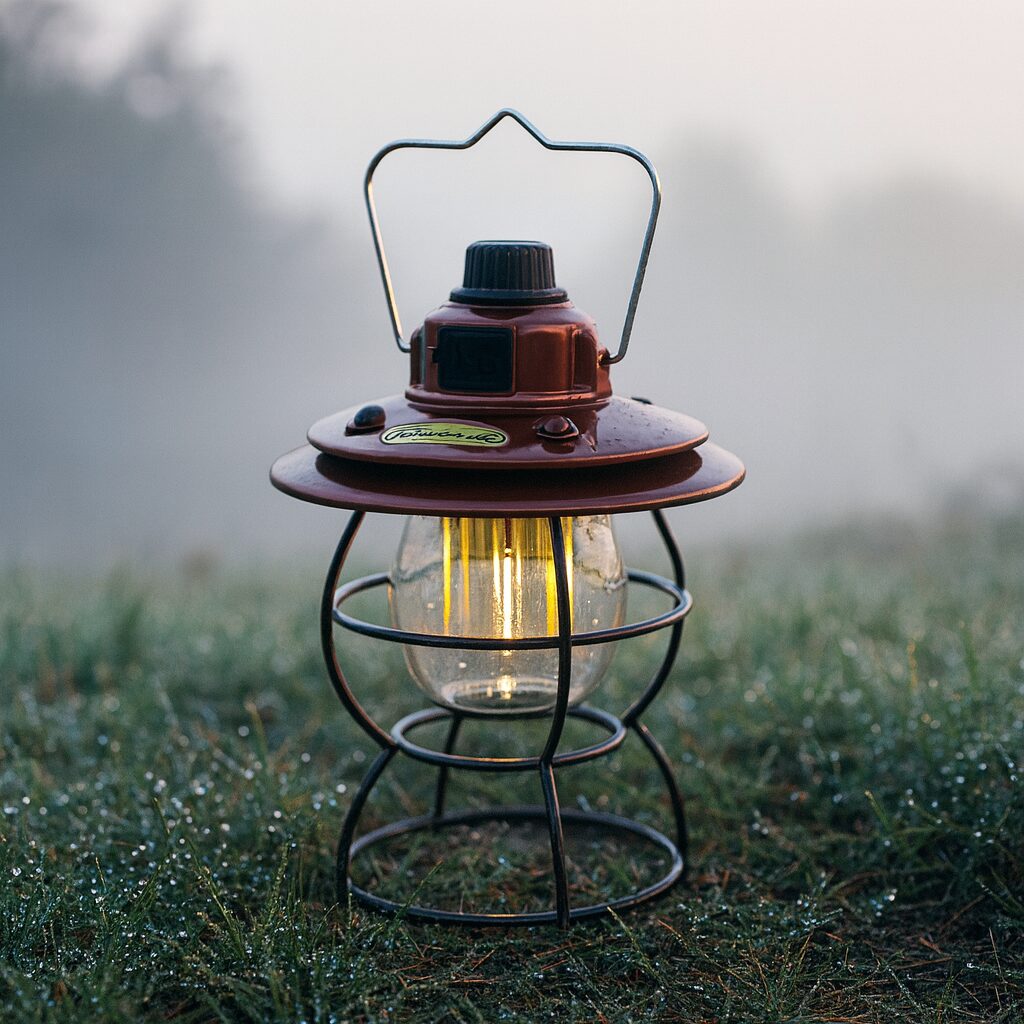 Cercano LEDランタン — サイト全体を柔らかく照らすメイン光源